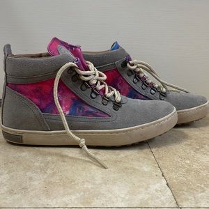 Inkkas Geode Boots hiking womens 7 grey pink